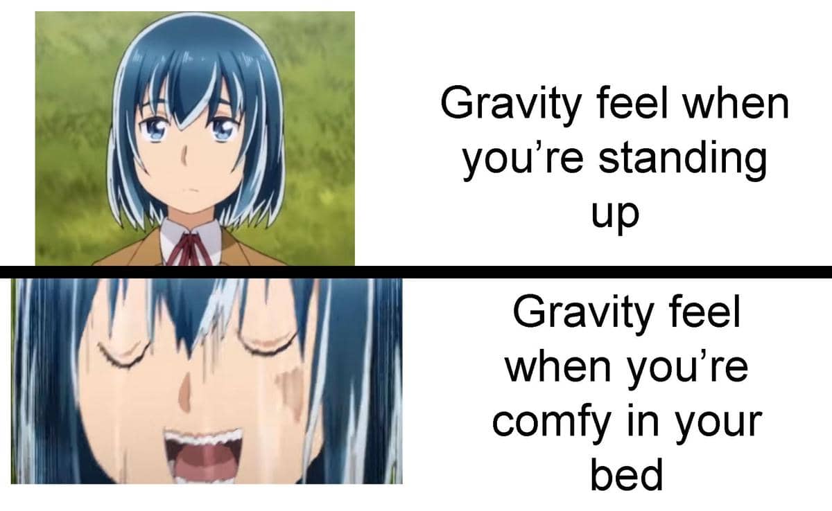 meme anime tentang kasur