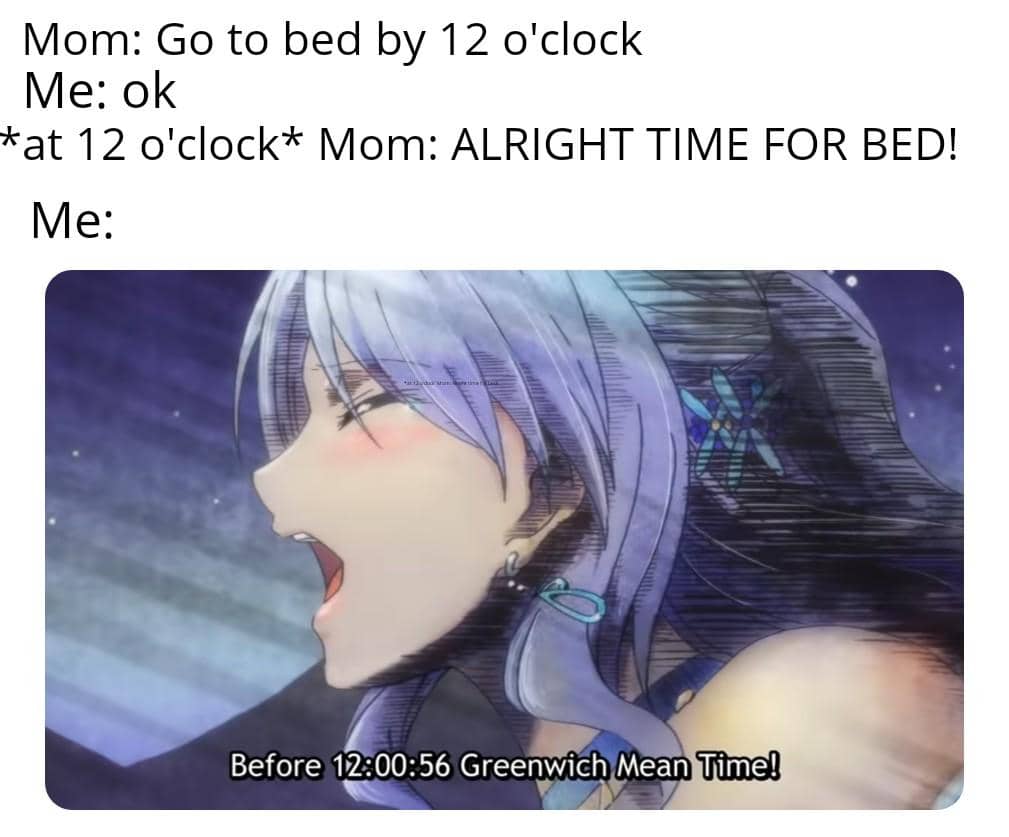 meme anime tentang kasur