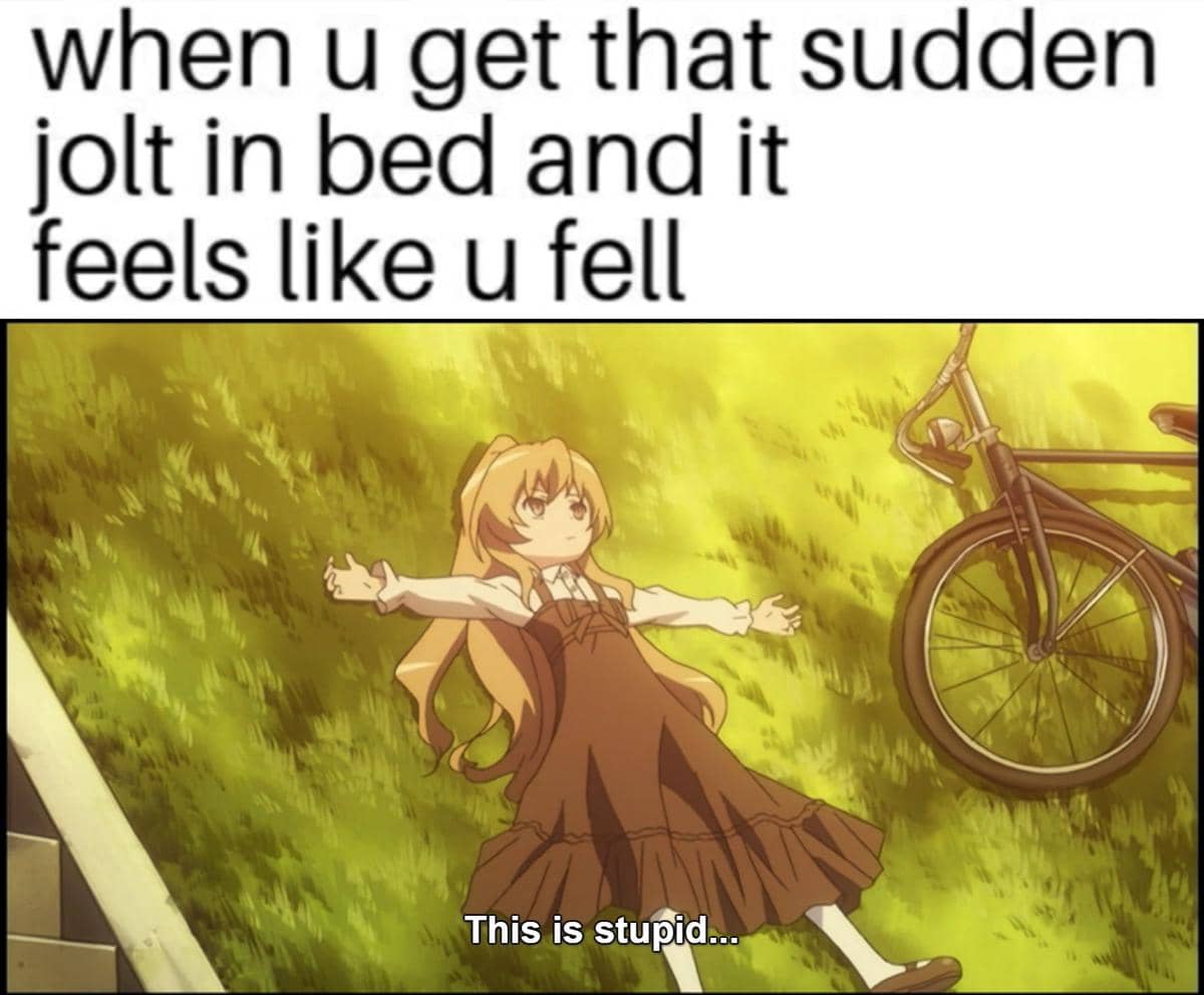 meme anime tentang kasur