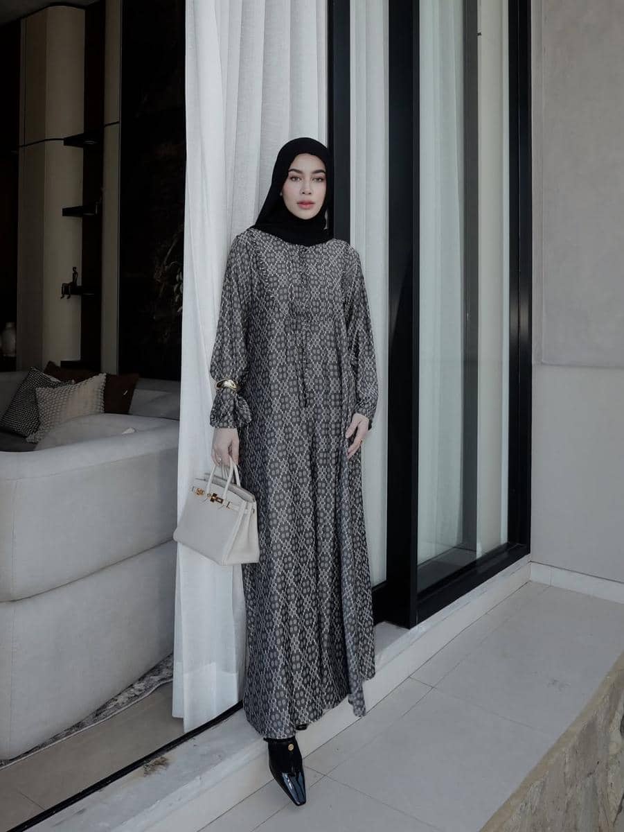 OOTD bukber dengan gamis
