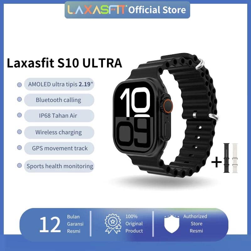 Laxasfit Smartwatch S10 Ultra  (shopee.co.id/Laxasfit Official Store)