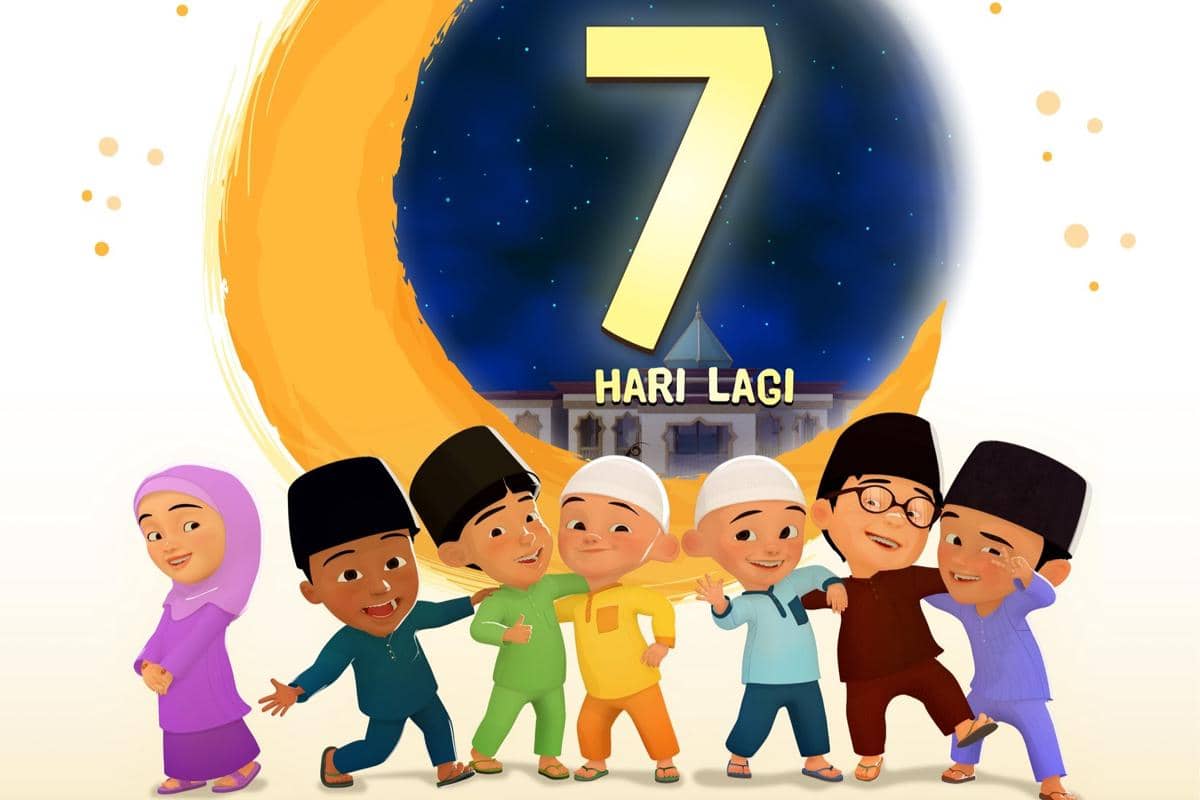 ilustrasi serial Upin & Ipin