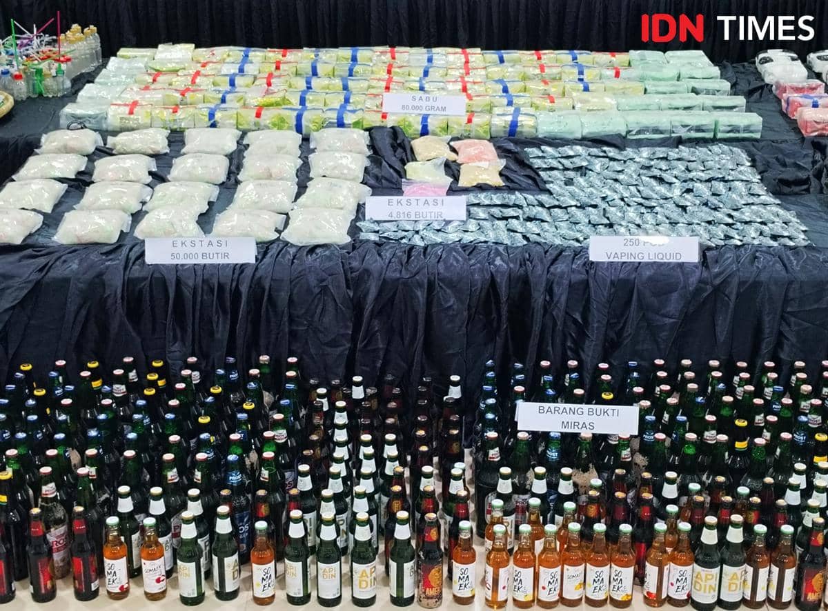 Terlibat Baku Tembak dengan Polisi, Pengedar Narkoba 80 Kg Ditangkap