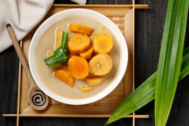 ilustrasi kolak pisang