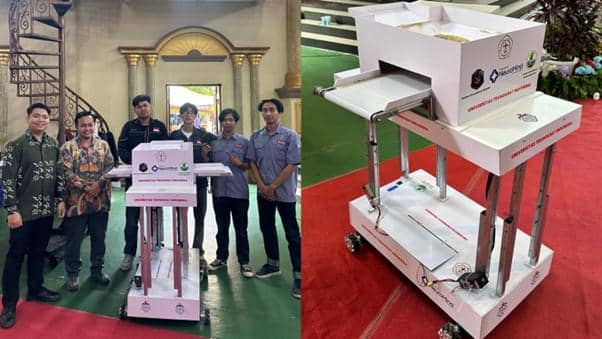 Mahasiswa Teknokrat Ciptakan AgroBot Feed Otomatis untuk Peternak