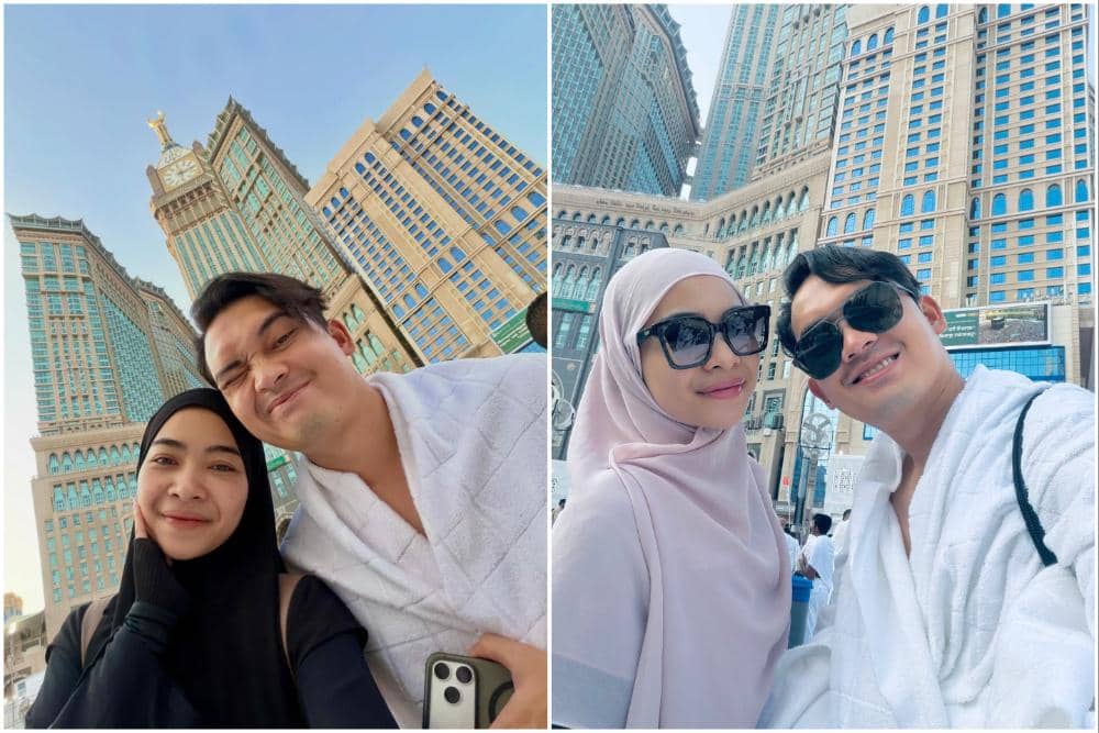 9 Potret Ikbal Fauzi dan Istri Umrah di Bulan Suci Ramadan 2026