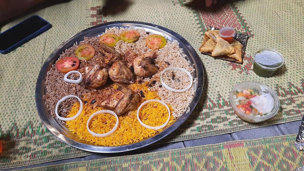 ilustrasi nasi kebuli