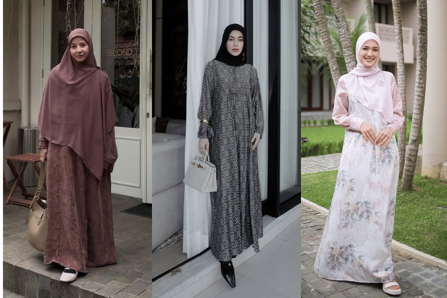 7 Ide OOTD Bukber dengan Gamis, Sopan dan Tetap Stylish