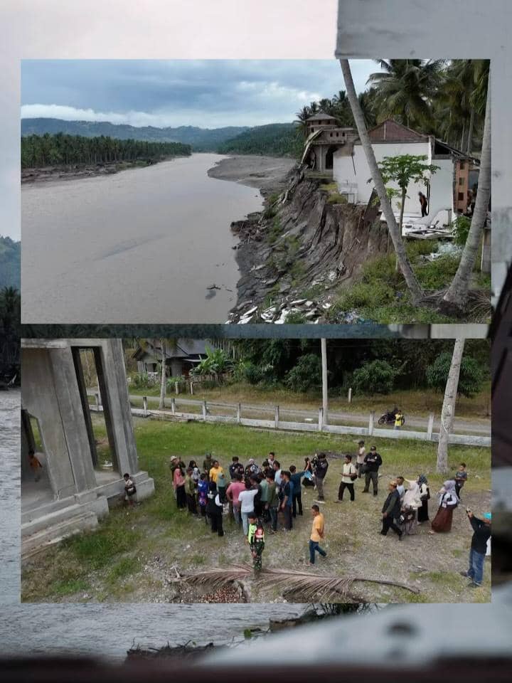 Luna Maya berkunjung ke daerah bencana di Peusangan