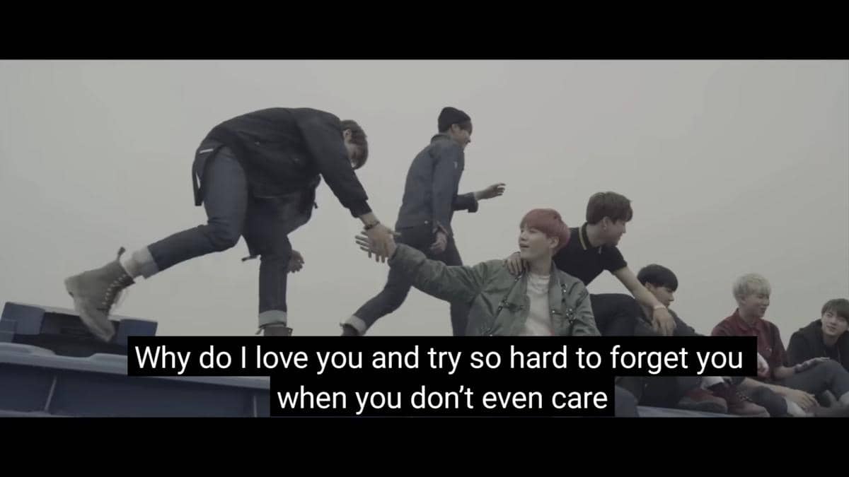 cuplikan MV "I Need U"