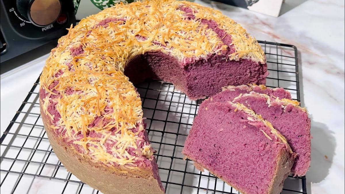 Resep Bolu Panggang Ubi Ungu Keju untuk Hampers Lebaran Spesial