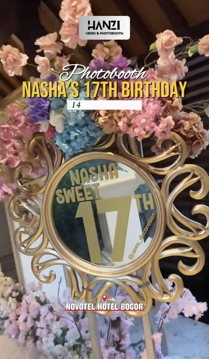 Dekor ultah Nasha Ayana