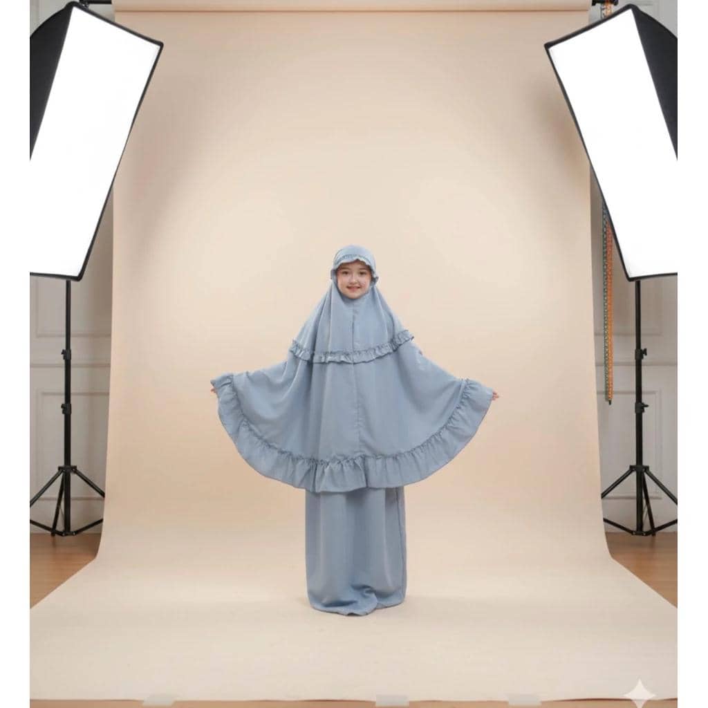 Mukena Shafana Anak Katun Premium