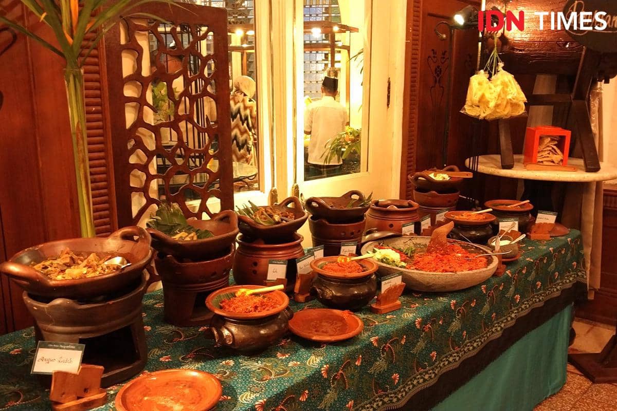 Potret menu buka puasa di Hotel Majapahit-M Gallery Collection Surabaya 