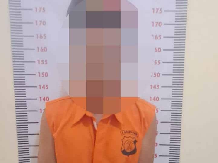 Pelaku RP telah ditangkap personel Polsek Candipuro.