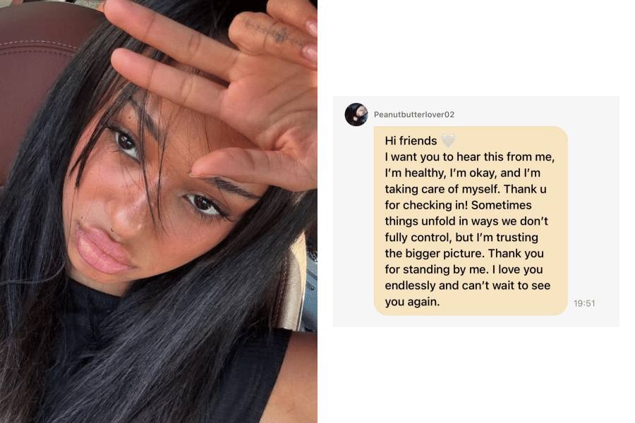 pernyataan Manon KATSEYE (dok. Weverse/KATSEYE)