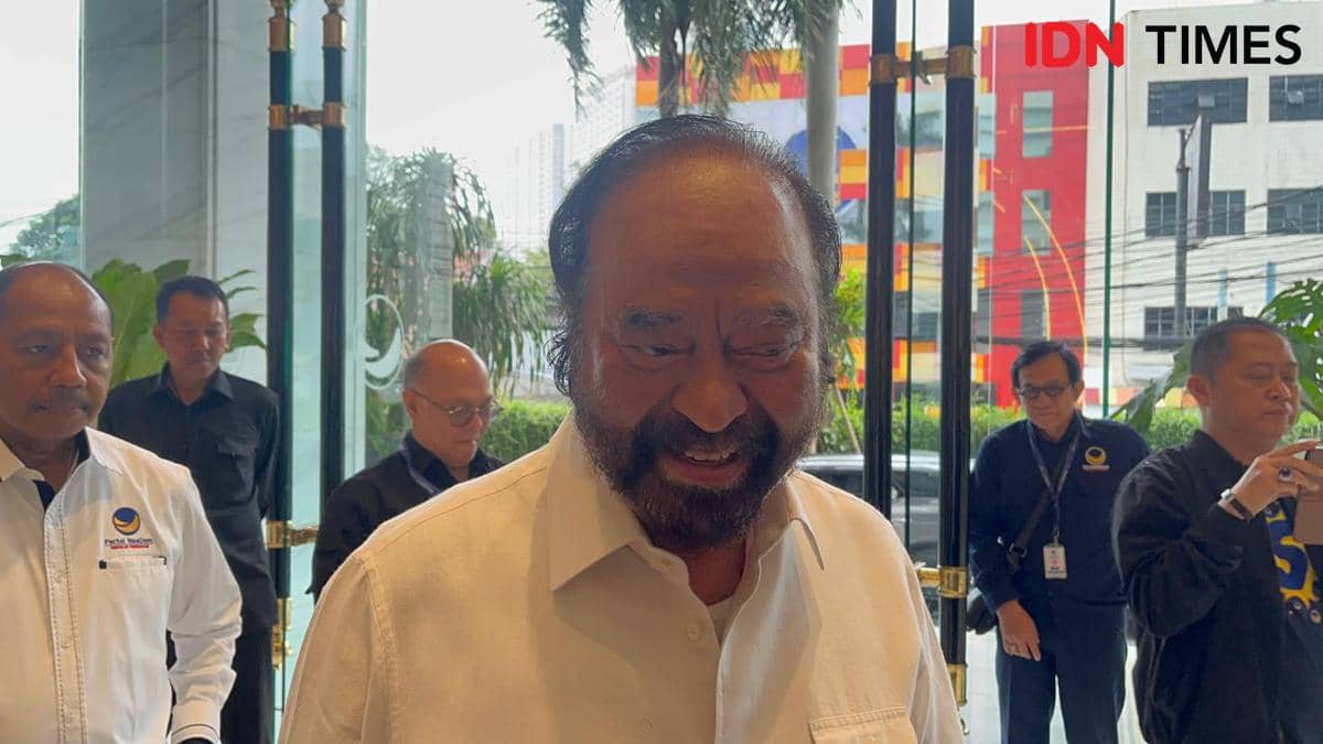 Ketua Umum Partai NasDem Surya Paloh (IDN Times/Aryodamar)