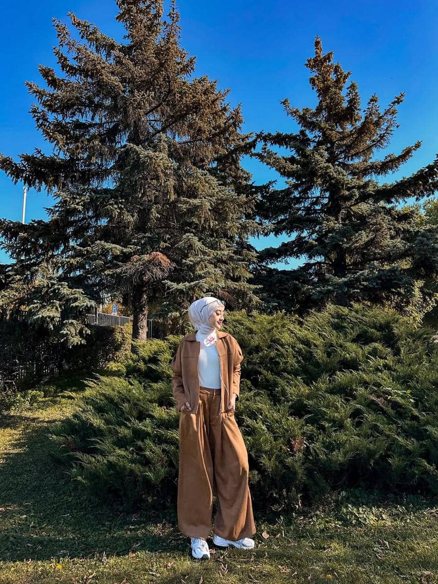 Gaya layering ala Nimas Azlia