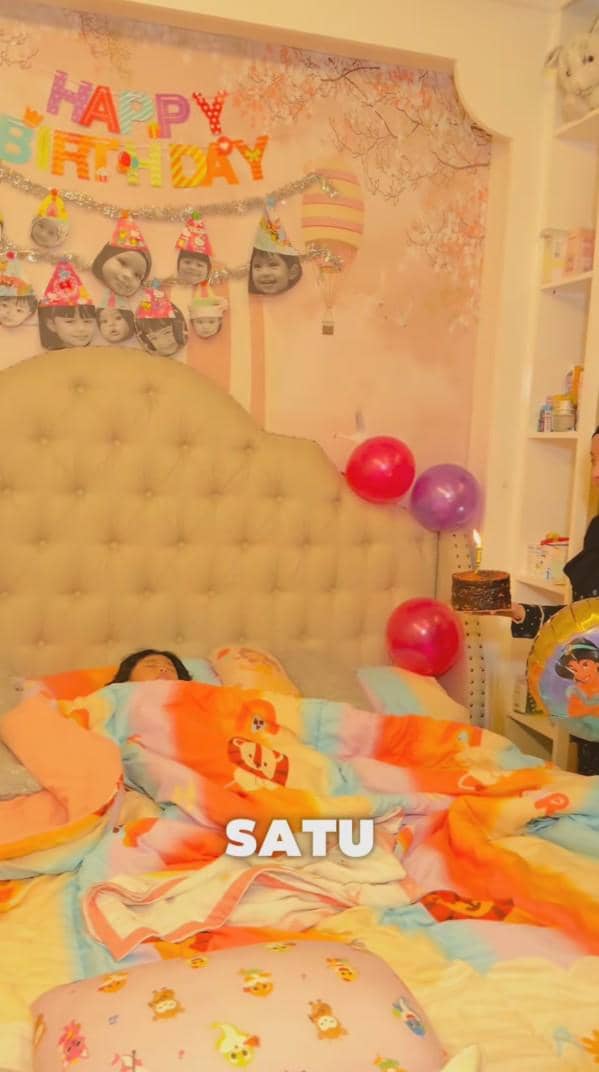potret ulang tahun Ameena (instagram.com/attahalilintar)