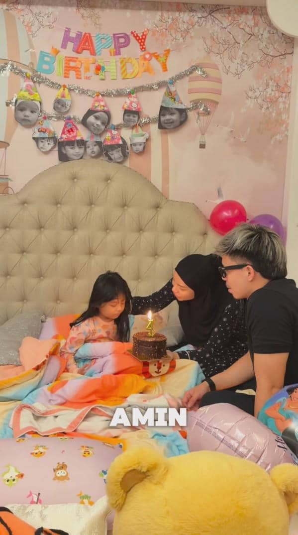 potret ulang tahun Ameena (instagram.com/attahalilintar)