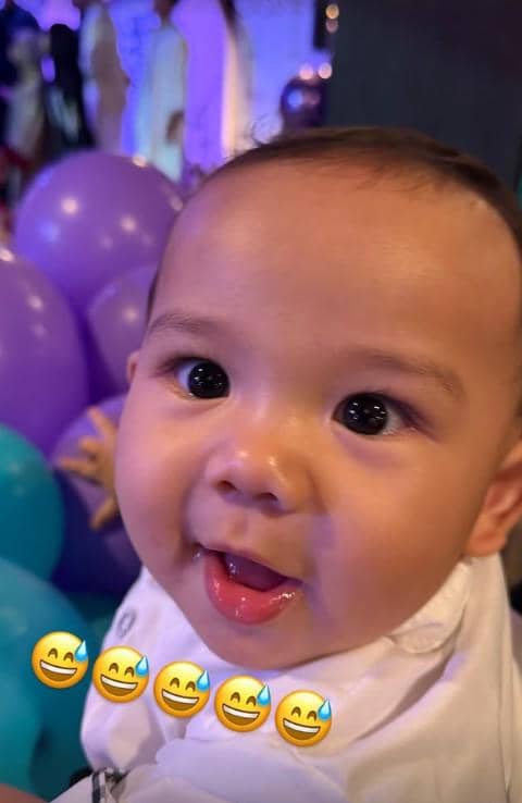 Keluarga di Pesta Ulang Tahun ke-4 Ameena (instagram.com/aaliyah.massaid)