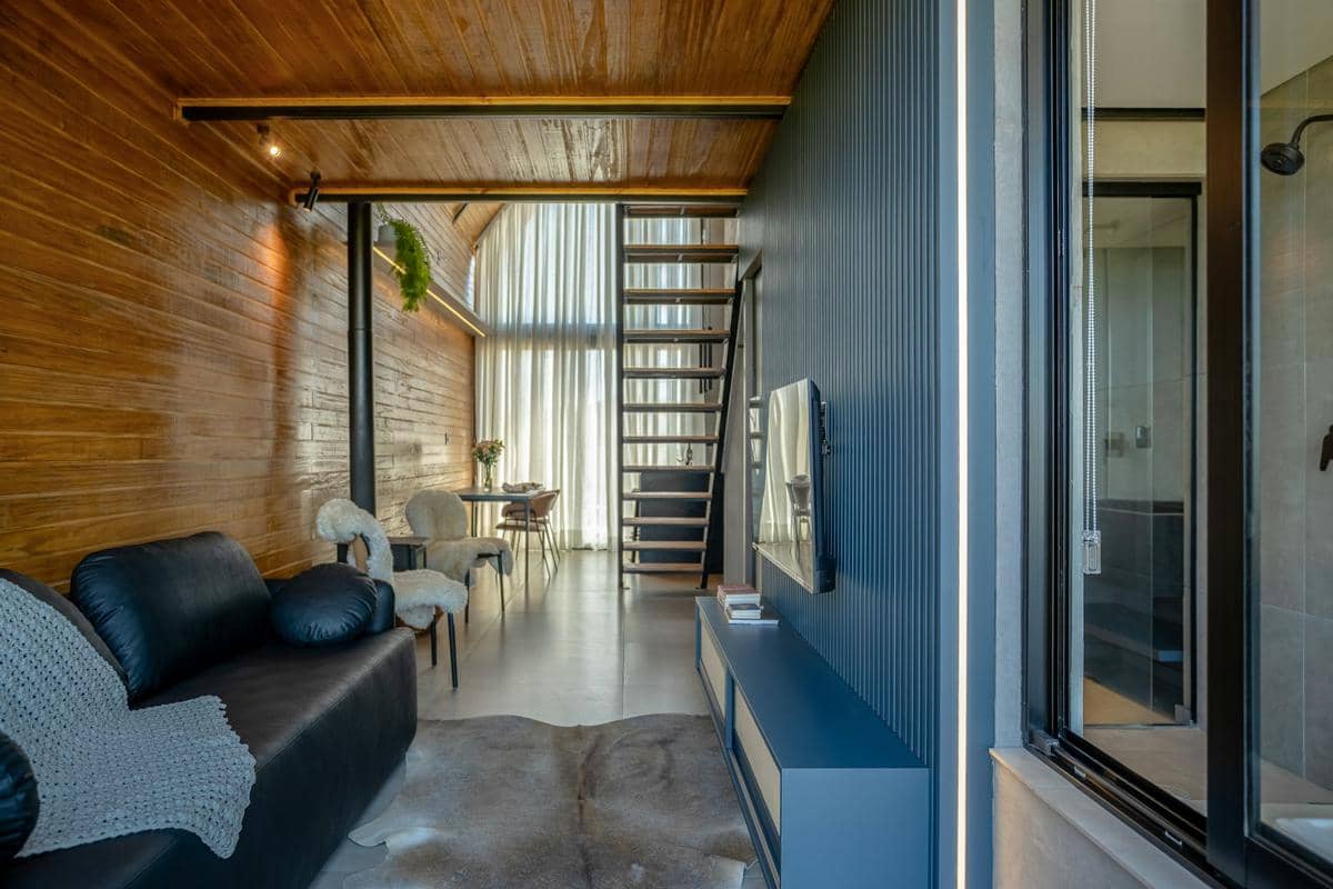 ilustrasi interior rumah gaya coastal