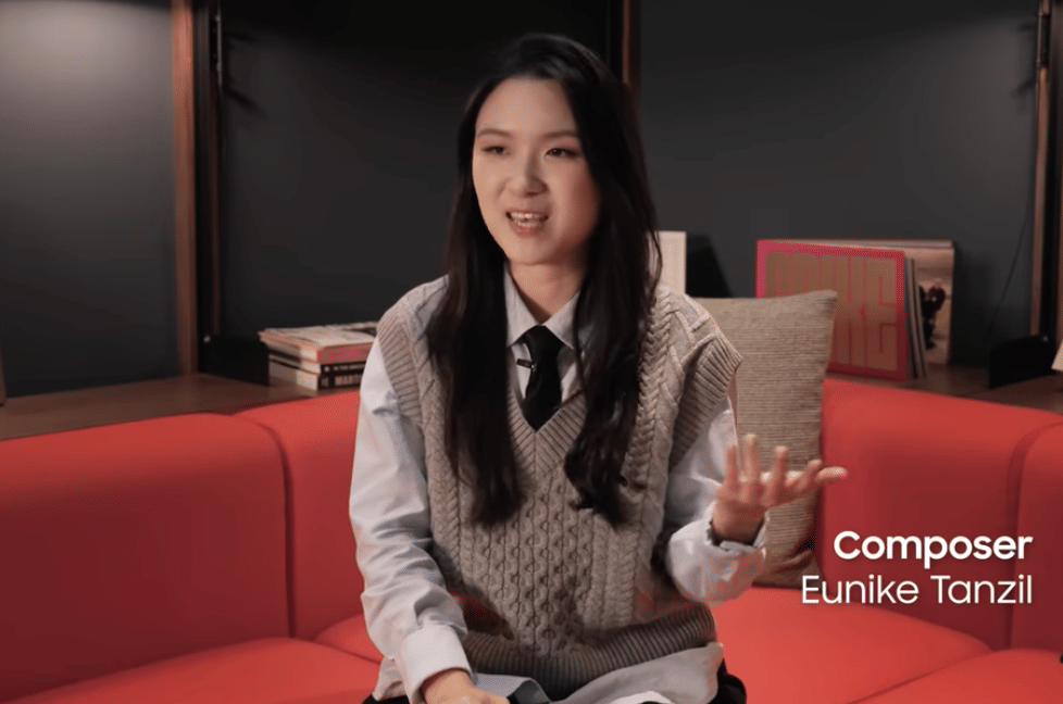 Eunike Tanzil, komposer, pianis, dan produser musik asal Indonesia 