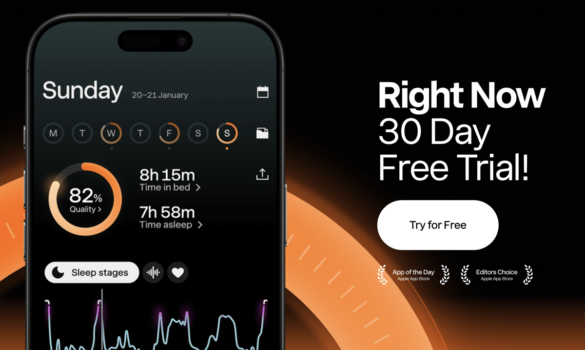 tangkapan layar situs resmi Sleep Cycle