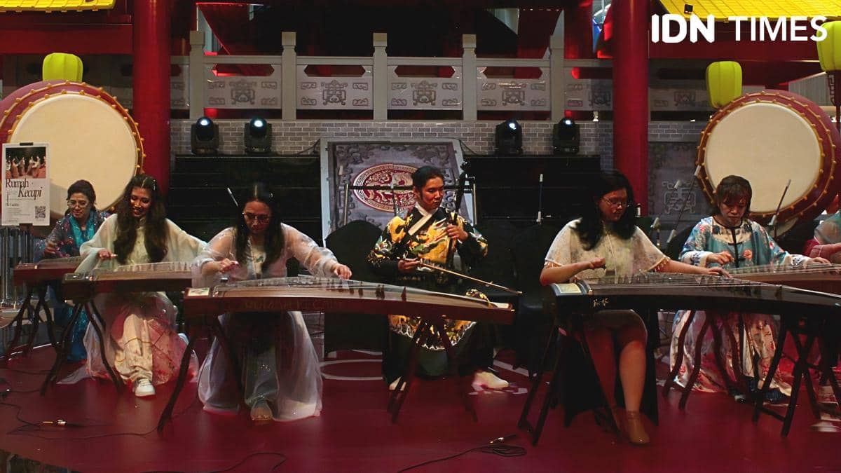 Konser Imlek Rumah Kecapi Tampilkan Musik Tradisional Tiongkok