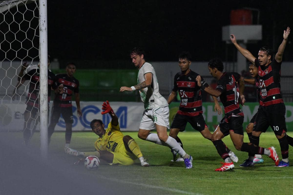 Duel PSMS kontra Persekat di Stadion Trisanja, Sabtu (21/2/2026) (dok.PSMS)
