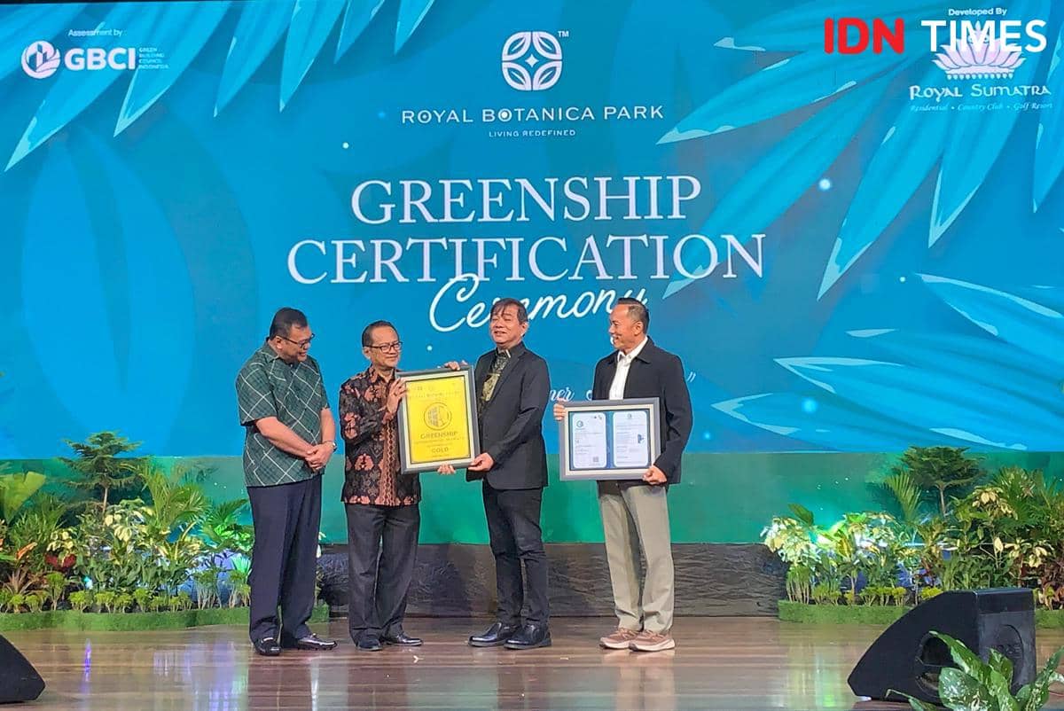 Royal Botanica Park Pertama di Sumatra Raih Greenship Certification