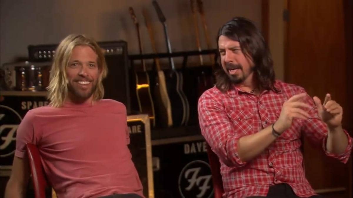 Dave Grohl dan Taylor Hawkins