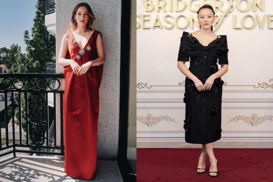 Adu Gaya Hannah Dodd Vs. Yerin Ha, Ipar di Bridgerton yang Memesona