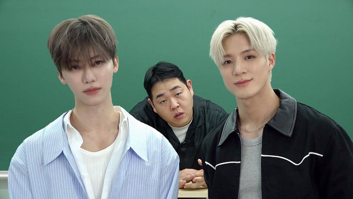 cuplikan Jeno dan Jaemin NCT di variety show Korean Geography Teacher Moon