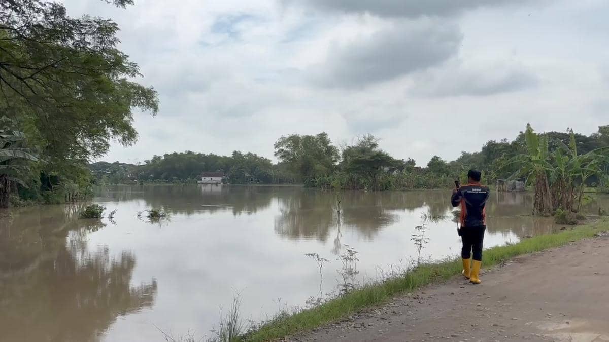 Desa Warurejo, Desa Babadan, Dusun Kasreman di Desa Balerejo, serta Dusun Blawong di Desa Gading di Kecamatan Balerejo Madiun terendam banjir. IDN Times/Riyanto.