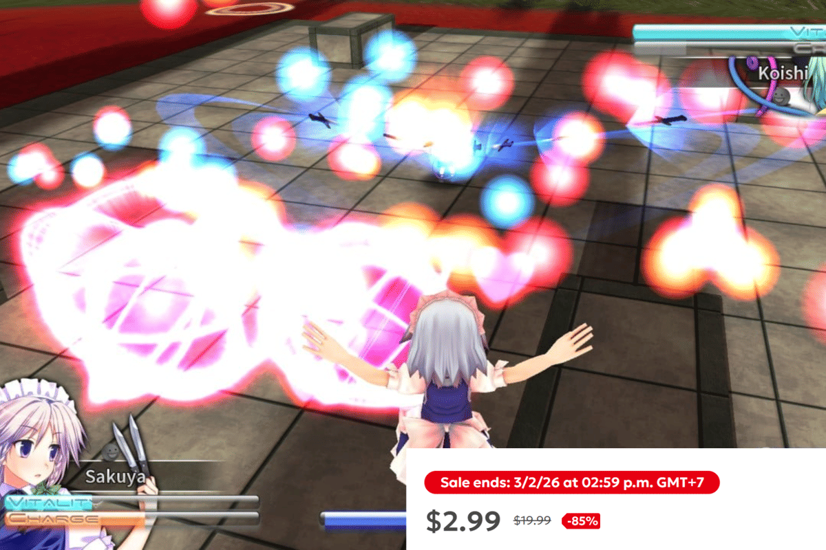 Touho Kobuto V: Burst Battle