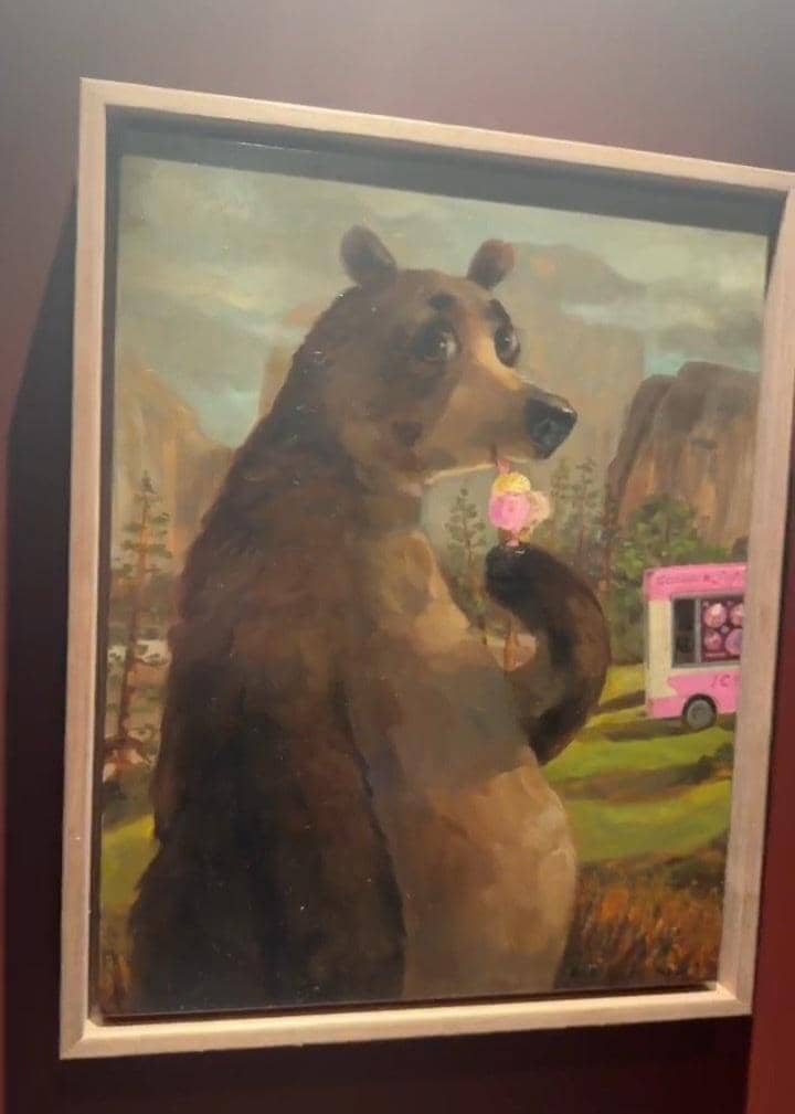 potret rumah baru V BTS 