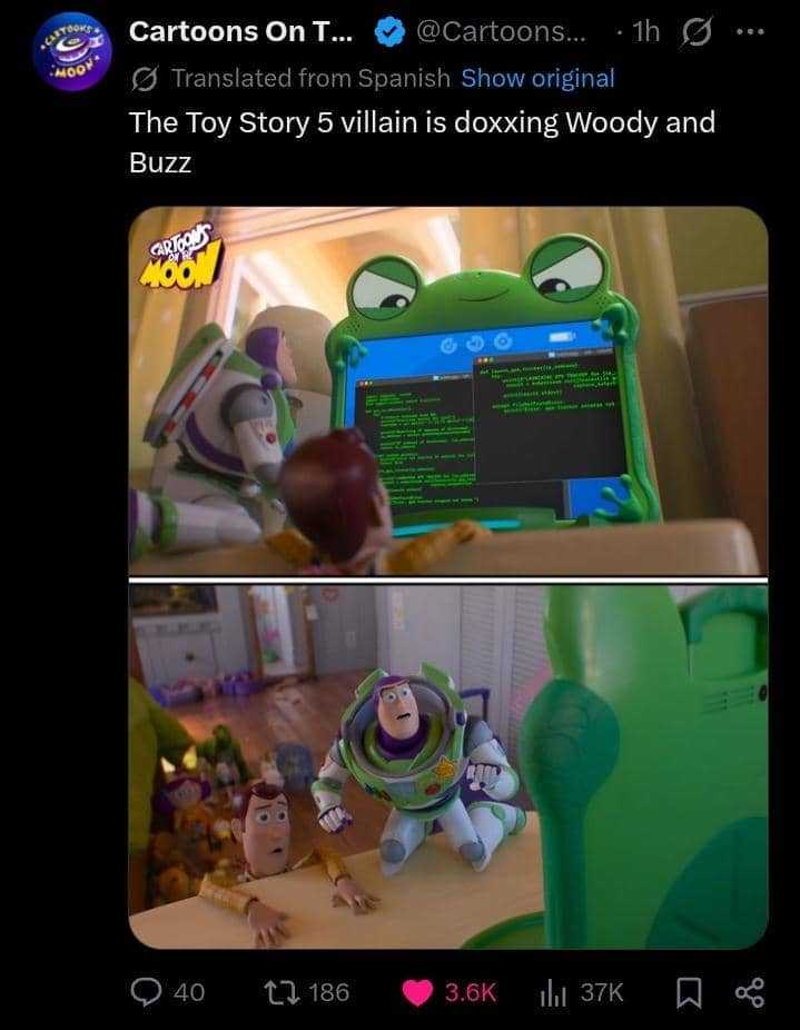 meme trailer Toy Story 5