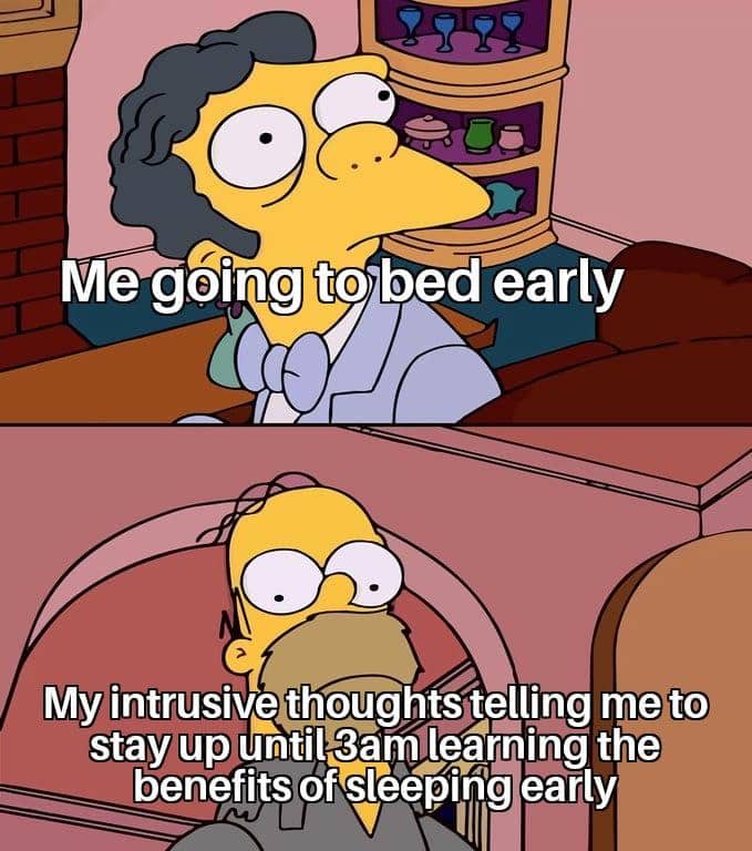 meme kartun tentang begadang