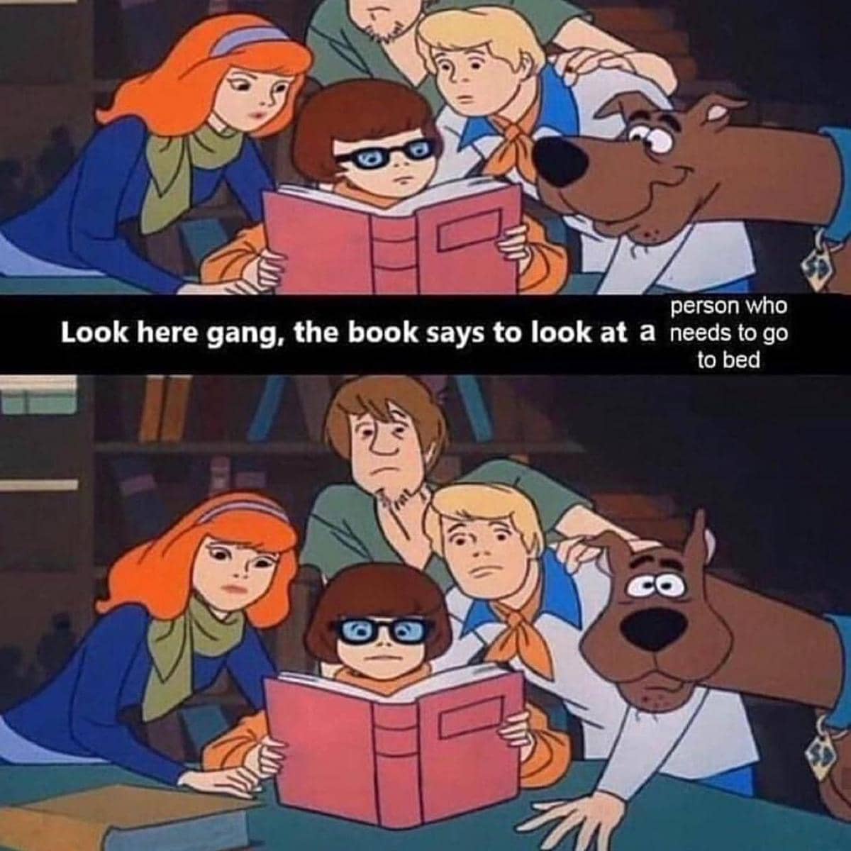 meme kartun tentang begadang