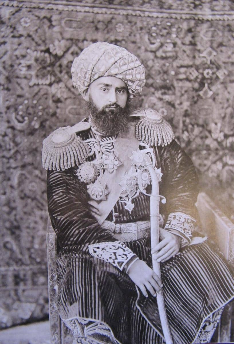 Potret Amir Bukhara, Sayyid Abdul-Ahad Khan, dari abad ke-19.