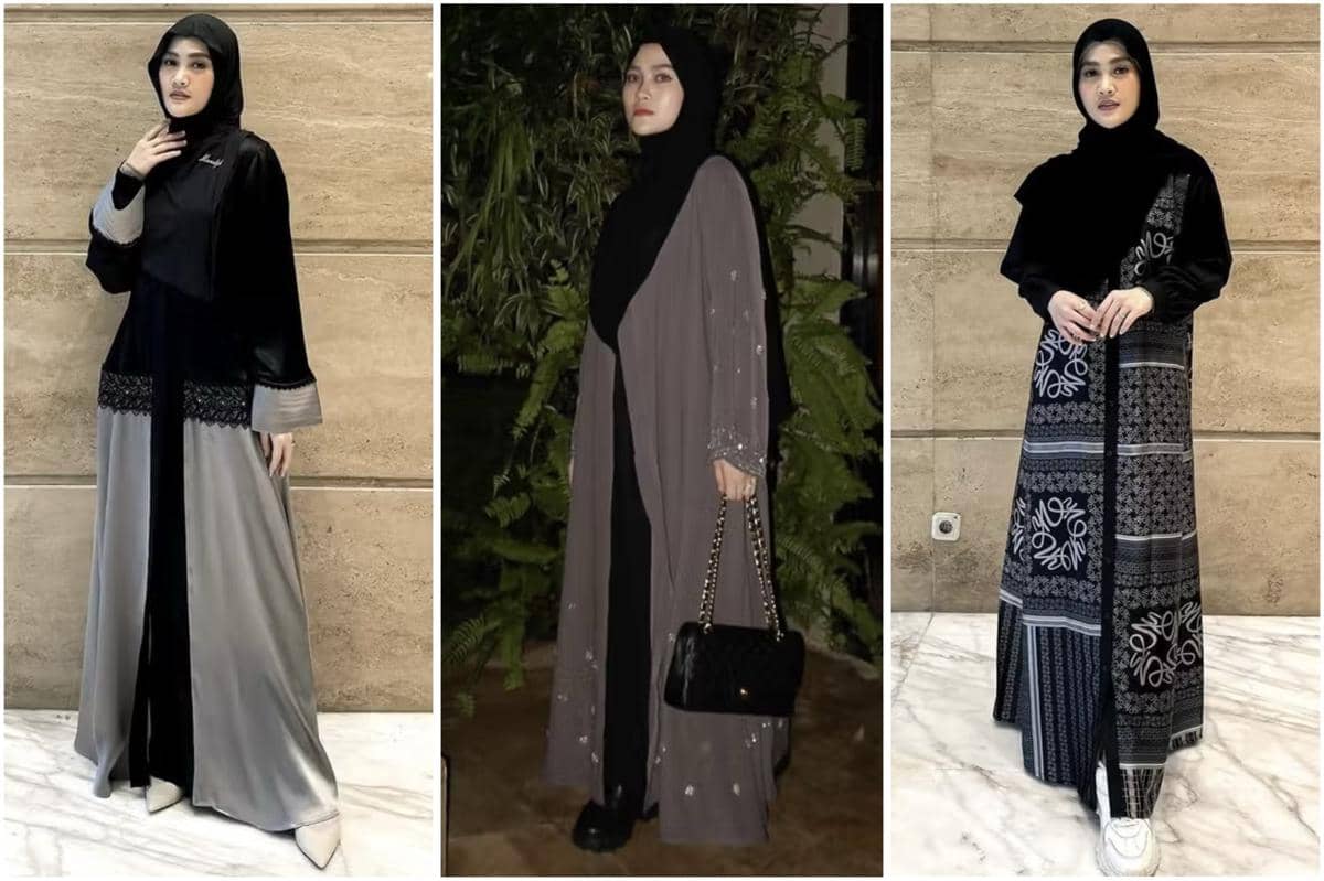 7 Ide OOTD Bukber Nuansa Hitam ala Henny Rahman, Bold and Stunning!