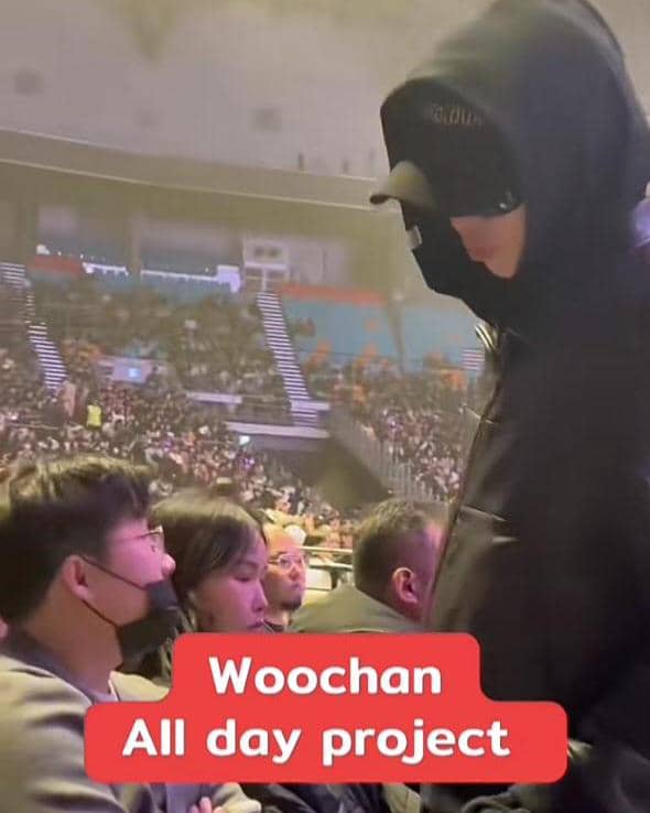 potret Woochan ALLDAY PROJECT 