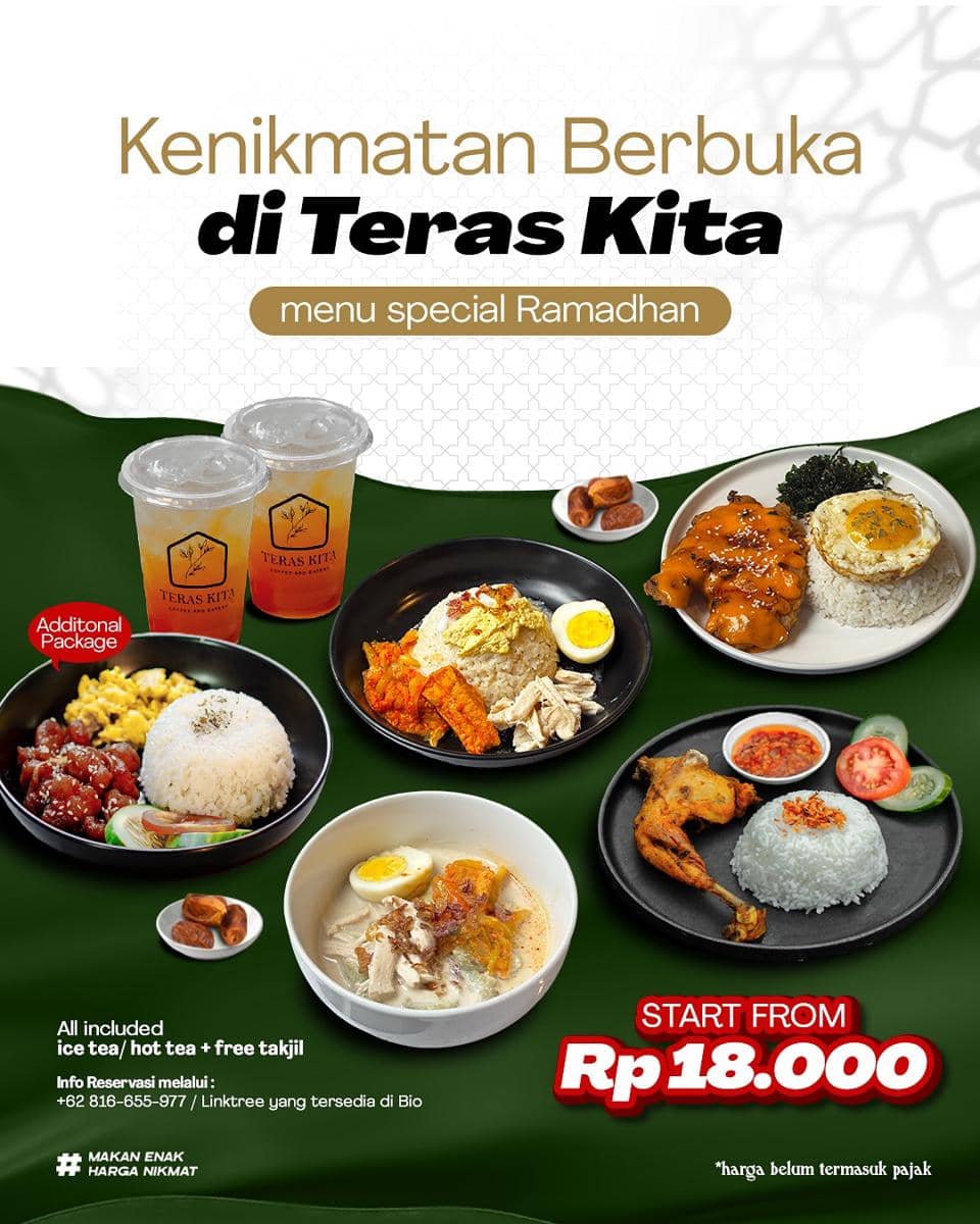 promo dan Paket Buka Puasa Teras Kita