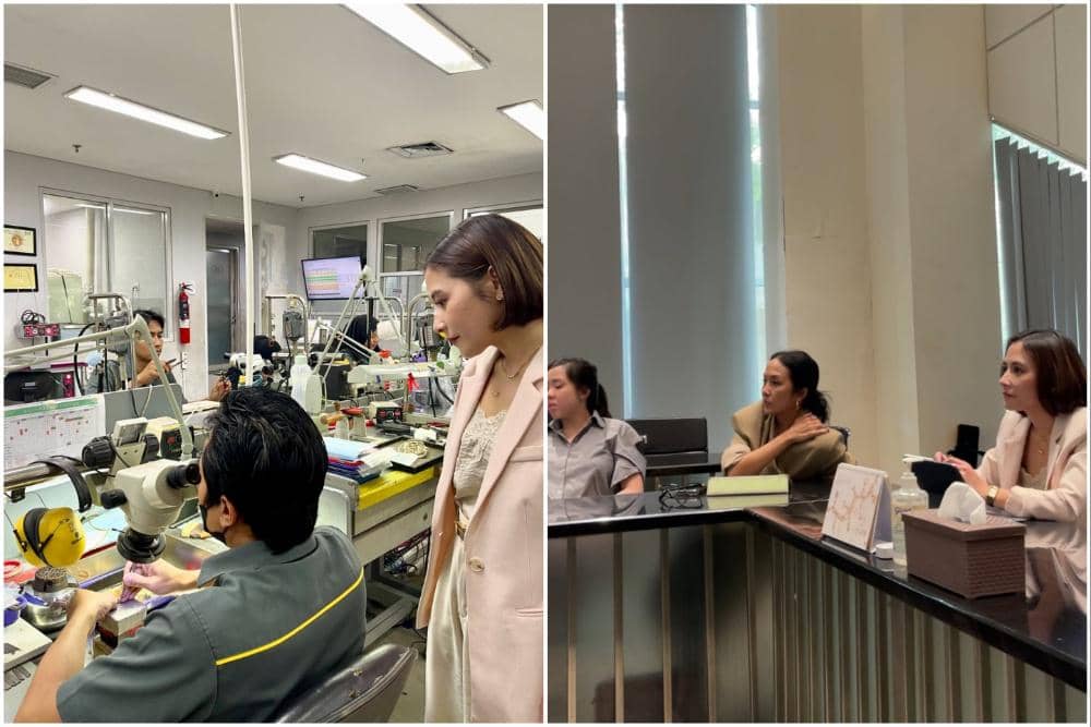 10 Potret Prilly Latuconsina di Pabrik Perhiasan Miliknya, CEO Muda!