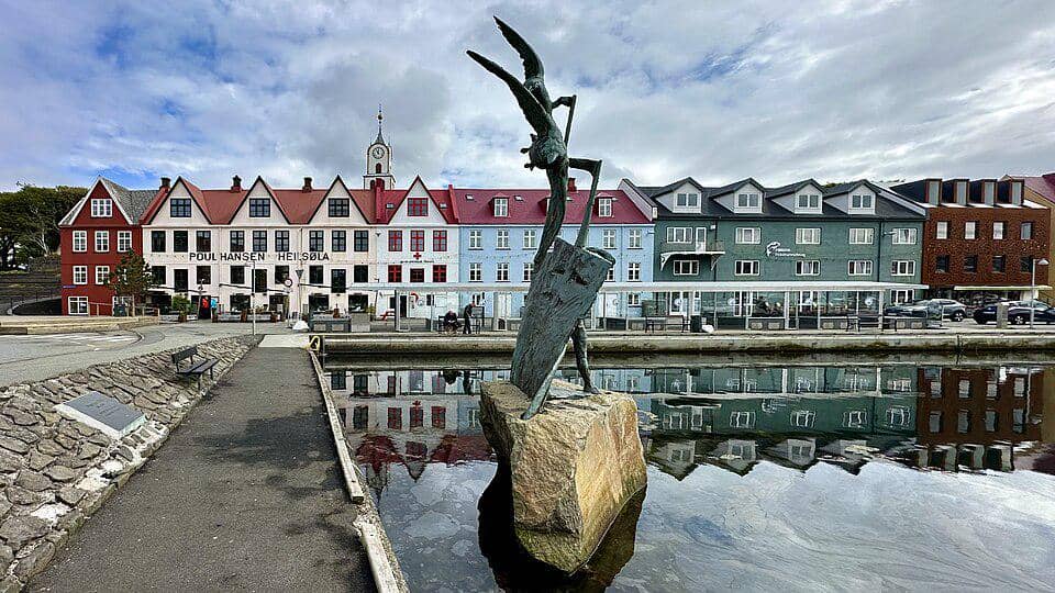 Kota Tórshavn di Faroe
