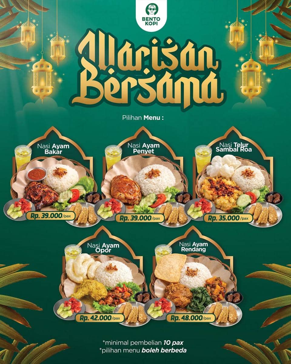 promo dan Paket Buka Puasa Bento Kopi