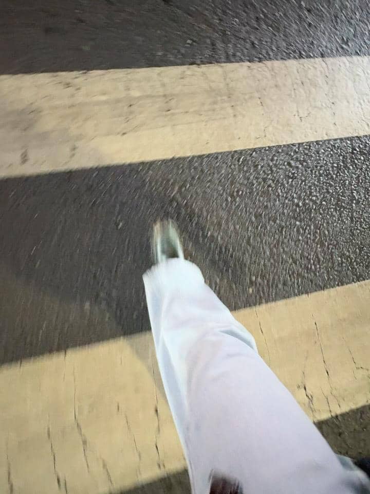 Shalom Razade saat jalan-jalan di Seoul