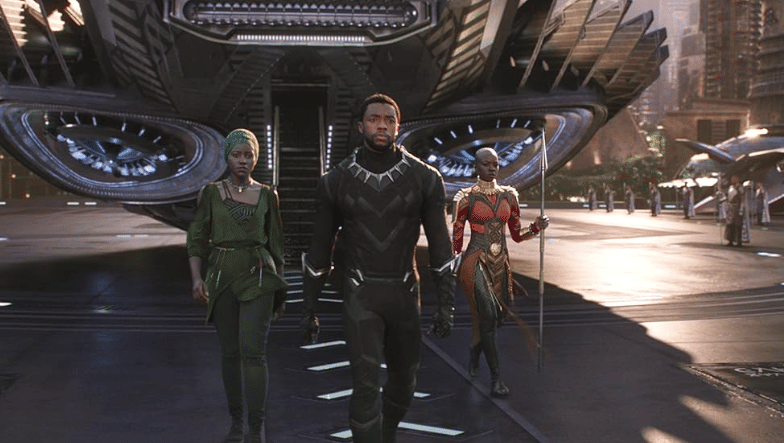 cuplikan film Black Panther