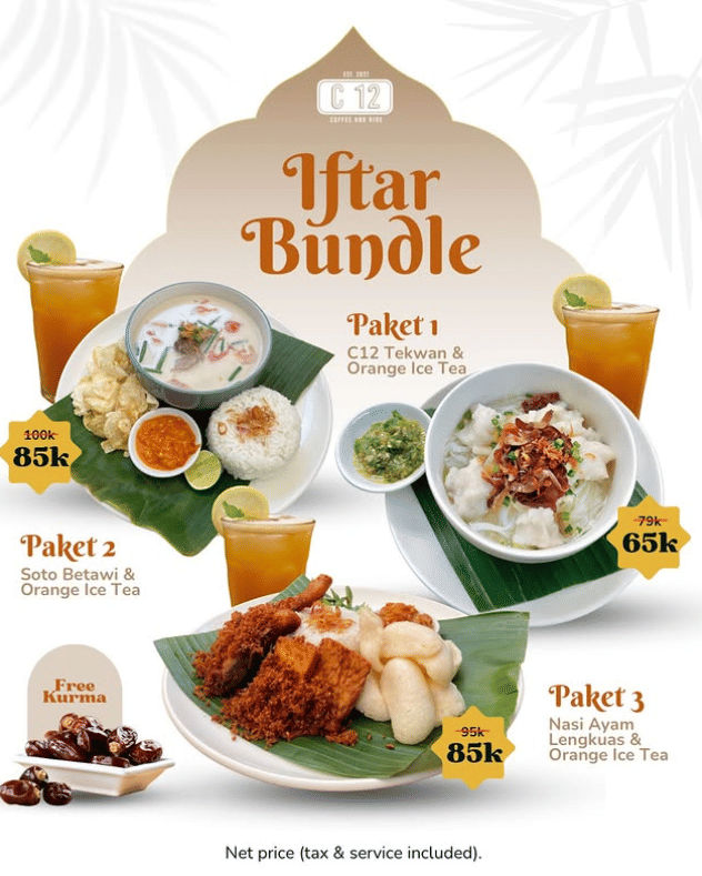 Paket Ramadan 2026 di C12 Coffee&Ride.